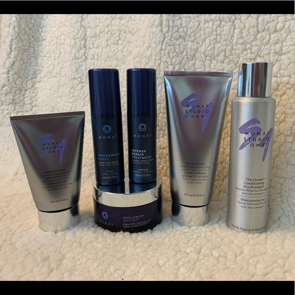 Various Monat Hair Products